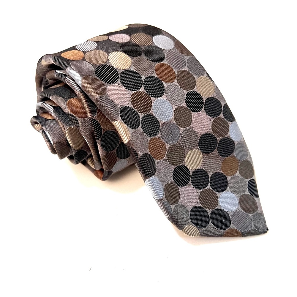 CUSTOM mint, Ted Baker London tie with geometric pattern, 100% silk made in USA.
